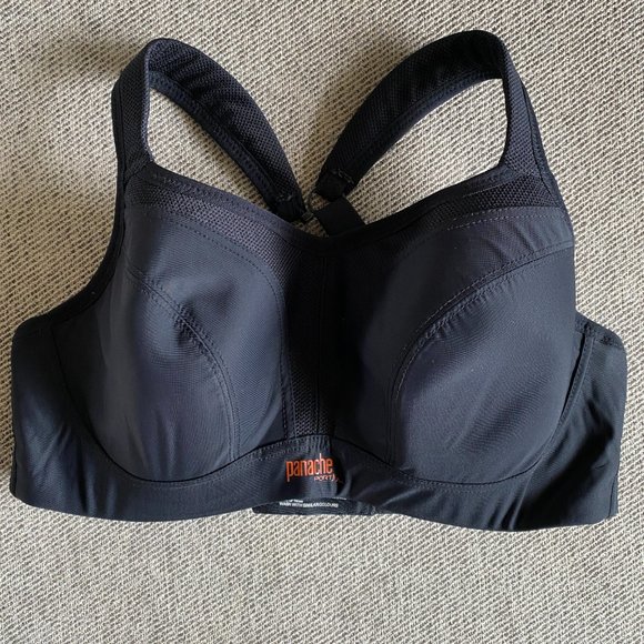Panache Black Sports Bra - Picture 4 of 8